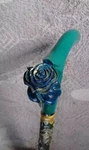 Rose Walking Cane For Women Stick Hand Carved. Fixed Price $115.99.