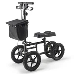 Knee Scooter Carbon Steel Folding Walker Recovery 350LB Loads. Fixed Price $136.99.