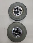 PAIR(2)OF Invacare Pronto Surestep Drive Wheels Tires M51 M61 M71 Primo Durotrap. Fixed Price $99.00.