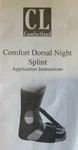 Dorsal Night Splint Comfortland Large New. Fixed Price $39.99.