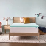 Linenspa WMLS20QQ18GRT 2" Cooling Gel And Green Tea Infused Memory Foam Mattress. Fixed Price $26.00.