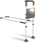 Agrish Bed Rails For Elderly Adults Safety - With Motion Light & Storage Pouch,. Fixed Price $107.58.