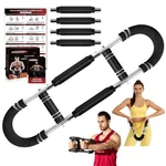 Twister Arm Trainer, 30-120 Lbs Adjustable Chest Exerciser With 4 Sp. Fixed Price $76.47.