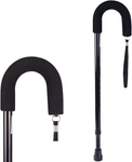 Deluxe Adjustable Cane With Comfort Grip Handle Strap, Black. Fixed Price $41.99.