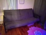 Dhp Harlow Metal Arm Futon Full 6" Mattress. Fixed Price $130.00.