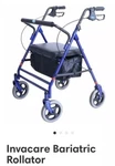 Invacare Walker With Seat 66550. Fixed Price $160.00.