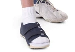 Medline Post-surgical Semi Rigid Women's Shoe Size Medium Navy New Package. Fixed Price $8.00.