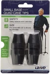 Drive Cane Tips 1/2" Metal Reinforced 4 Ct Black (rtl 10320BKB). Fixed Price $12.95.