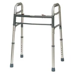 Bodymed 2 Button Folding Walker W/o Wheels. Fixed Price $52.79.