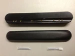 Wheelchair Armrest Pair Black Padded 10" Desk Length Fits Everest & Jennings. Fixed Price $337.99.