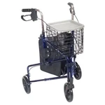 Drive Medical 3-WHEEL Rollator Basket Tray & Pouch, Compact Maneuverability. Fixed Price $102.99.