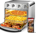 16QT Air Fryer Toaster Oven Combo 5-IN-1 Stainless Steel Essential. Fixed Price $233.99.
