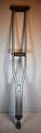 Underarm Adjustable Aluminum Crutch Single #10400-1 Heights 2"-5' 10" Bydrive. Fixed Price $11.77.