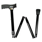 Probasics Black Adjustable Folding Cane Durable And Portable. Fixed Price $17.99.