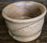 Hand Crafted Carved Wooden Bowl Or Pencil Holder Cup By Bob Parsons Artisan. Fixed Price $16.95.