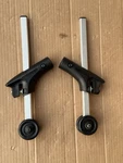 Drive Medical Anti Tippers For Cougar Wheelchairs - Great Condition Free Ship. Fixed Price $39.99.