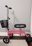Kneerover Steerable Scooter Walker Crutch Alternative Hot Pink. Fixed Price $80.00.