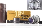MINT+3 Box Nikon Nikkor Auto Nippon Kogaku 10.5CM 105MM F4 Lens Japan. Fixed Price $999.99.