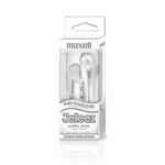 Maxell 199728 Jelleez Soft Comfort Fit Noise Isolating Ear Buds With Mic, White. Fixed Price $9.20.