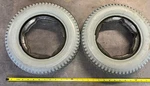 Primo Powertrax Jazzy Tires Only Foam Filled 3.00X8 Wheelchair Parts 13". Fixed Price $50.00.