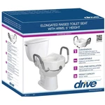 Drive Raised Elongated Toilet Seat With Lock And Arms. Fixed Price $90.19.
