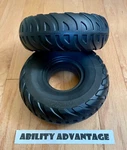 New 8 Permobil Aggressive Solid Caster Tires For F3,F5,M5, 210X65 (2.50-3). Fixed Price $62.00.