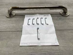 Jaclo 2618-PN 18" Deluxe Grab Bar With Contemporary Round Flange Read**. Fixed Price $289.99.