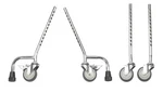 Drive Medical Fc 2029N Legs W/casters For First Class School Chair, Black. Fixed Price $72.00.