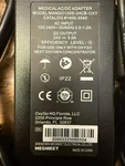 Oxygo Megmeet MANGO120S-24CB-OXY Medical Ac/dc Adapter Biological Laboratory. Fixed Price $60.00.