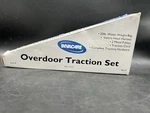 Invacare Neck Back Traction Set Overdoor Cervical Kit 20 Lb Weight Bag New. Fixed Price $13.00.