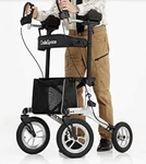Oasisspace Ultra Rollator Walker 4 Wheels Adjustable Red Black Adult Aluminum. Fixed Price $150.00.