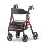 Matinal Foldable Rollator Walkers With Seat For Seniors, 350 Lb Capacity, 8'' Bi. Fixed Price $149.99.