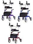 Nova Dragon Rise Up Rolling Mobility Walker Rollator - 3 Color Choice New. Fixed Price $289.95.