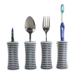 Maddak Ableware Grey Plastic Universal Built Up Handle - 3 5/8"L X 1 5/8"DIA. Fixed Price $41.29.