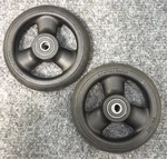 PR1MO Spoke 3" X 3/4" Caster Pair Wheelchair Solid Primo #113. Fixed Price $26.99.