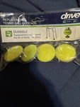 Drive 10123 Replacement Tennis Ball Walker Glides Set Of 4 New. Fixed Price $11.99.