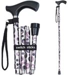 Switch Sticks Walking Cane For Women, Foldable Health And Beauty. Fixed Price $38.19.