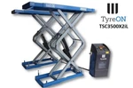 Underfloor Lift Scissor Level 3.5T Tyreon 230-1PH. Fixed Price $4213.85.