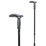 Carex-hiking Cane With Dual Grip Handle, Anti-slip, Color: Black. Fixed Price $23.00.
