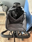 Rifton Rehab-stroller Wheelchair Tray Headrest Adjustable Child Black Blue. Fixed Price $329.93.