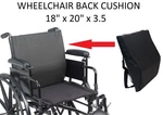 Bilt-rite Mastex Health Wheelchair Back Cushion, Black, 18 Inch 20 FO370. Fixed Price $38.80.