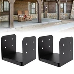 Nominal 10X10 Post Base For Concrete 2-PACK 1-INCH Standoff Pergola Brackets Kit. Fixed Price $129.99.