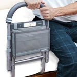 Bed Rails For Elderly With Motion Light, Storage Pocket & Non-slip Handle. Fixed Price $82.11.