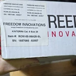 Freedom Innovations Kinterra Cat. 6 Size 28 Prosthetic Foot Silicone Metal. Fixed Price $400.00.