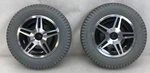Jazzy 614 / Hd Power Wheelchairs 14"X3" Solid Drive Wheels Pride Low Miles. Fixed Price $174.00.
