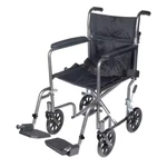 Drive Medical TR37E-SV Lightweight Narrow Folding Transport Wheelchair, Footrest. Fixed Price $49.99.