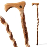 Brazos Rustic Wood Walking Cane Twisted Sassafras Traditional Style Handle For. Fixed Price $71.97.