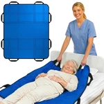 Nurturecare Upgrade 3-LAYER Positioning Bed Pad With Handles, Nylon, 48"40 Large. Fixed Price $36.99.