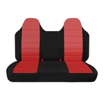 Thickened Oxford Cloth Front Solid Bench Seat Covers With Molded Headrests Fi.... Fixed Price $107.22.