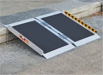 Heavyduty Aluminum Wheelchair Ramp 2 Feet Portable Folding 800LBS Capacity Rust. Fixed Price $133.95.
